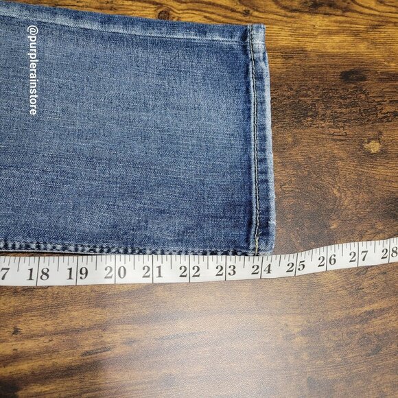 Silver Jeans 36 Suki Capri Mid Rise Tummy Control Medium Light Wash Stretch - Picture 10 of 12